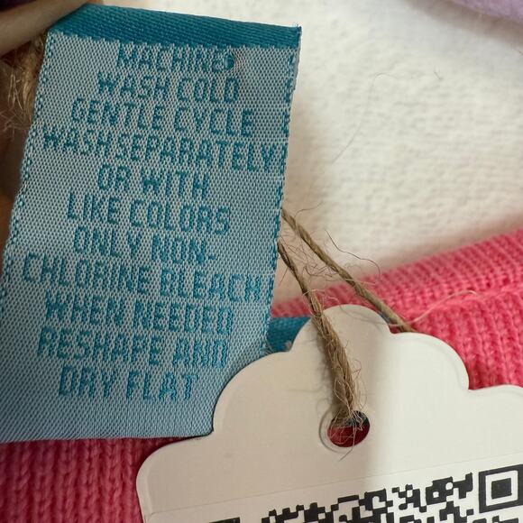 Alexandra Bartlett L Pink Sweater Embroidery Tropical Tiki Cocktail Beach Resort - Picture 8 of 9